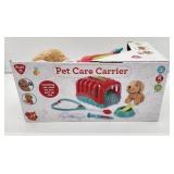 Play Pet Care Carrier Veterinary Set - Retail: $19