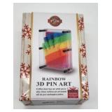 Rainbow 3D Pin Art Board - Retail: $15