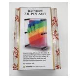 Rainbow 3D Pin Art Board - Retail: $15
