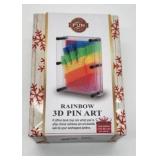 Rainbow 3D Pin Art Board - Retail: $15