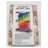 Rainbow 3D Pin Art Board - Retail: $15