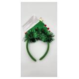 Christmas Tree Tinsel Headband - Retail: $5