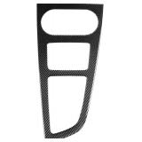 NVCNX Real Carbon Fiber Compatible with Audi B9 A4 S4 A5 S5 2020-2025 / RS5 2021-2025 2022 2023 2024 Car Center Console Gear Shift Panel Cover Sticker Decal Interior Trim Accessories 1PC