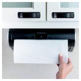 Innovia Automatic Paper Towel Dispenser. Touchless Technology. Works with Most Paper Towel Brands and Sizes. Dispenses The Number of Sheets You Need. Black, Under Cabinet Mounted.