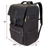 Retails for $160! ENHANCE DnD Backpack - RPG DM Bag for Dungeons and Dragons - Travel DnD Bag Organizer fits 6-8 Books Upright, 18" Laptop/DM Screen Slot, Miniature Storage Foam Trays, Accessories Poc