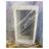 Retails for $199! Jalove 30" H Clear Dog Playpen Acrylic Puppy Playpen Indoor, 8 PCS Easy Assemble Cat Rabbit Ferret Pet Play Pen, Plastic Dog Fence Crate Kennel Whelping Cage Enclosure for Small & Me