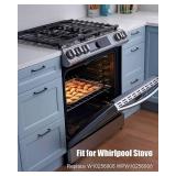 W10256908 Oven Rack Fit for Whirlpool Range Stove Oven, 24 x 15.75 Inch Oven Baking Rack Replace W10138079, 3195710, W10179196, 304 Stainless Steel, 1 Pcs