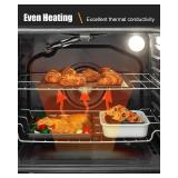 W10256908 Oven Rack Fit for Whirlpool Range Stove Oven, 24 x 15.75 Inch Oven Baking Rack Replace W10138079, 3195710, W10179196, 304 Stainless Steel, 1 Pcs