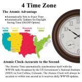 Retails for $143! CLXEAST 24 Inch Illuminated in/Outdoor Lighted Atomic Analog Wall Clock with Thermometer & Hygrometer, Oversized Large Waterproof Wall Clocks for Living Room Decor,Bronze Finish