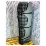 Retails for $130! Double Camping Chair, Padded Loveseat Camping Couch, Oversized 2 Person Camp Chairs with 2 in 1 Carry Bag, Heavy Duty Folding Lawn Chair Outdoor Sofa with Cup Holders for Adults Pati