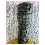 Retails for $130! Double Camping Chair, Padded Loveseat Camping Couch, Oversized 2 Person Camp Chairs with 2 in 1 Carry Bag, Heavy Duty Folding Lawn Chair Outdoor Sofa with Cup Holders for Adults Pati