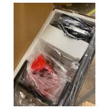 Console Table, 1 Pack Narrow Sofa Table, 43.3 Entrance Table with Power Station, Behind Couch Table, for Living Room, Hallway, Entryway, Foyer, Greige and Black CTHG112E01S2