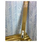 Cambria Designer Series - Premium 3.5 foot Custom Double Curtain Rod - 1-1/8 inch Large Diameter - Non-Adjustable for a Seamless Look - Premium Designer Brackets and End Caps - Satin Black Finish