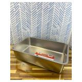 Extra Large Metal Cat Litter Box, Stainless Steel Durable Litter Pan for Large or Multiple Cats, Kitty Litter Box with Smooth Surface and Easy to Clean, XL(23.6"x15.7"x5.9")