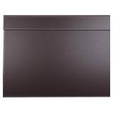 KINGFOM Ultra-Smooth PU Leather Desk Pad & Mat Office Desk Drawing & Writing Board A3/ A4 File Paper Clip Table Protector Mat on Top Large 24