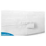 King (17-20 in. Deep) SureGuard Mattress Encasement - 100% Waterproof, Bed Bug Proof, Hypoallergenic - Premium Zippered Six-Sided Cover