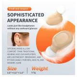 Hearing Aids for Seniors, OTC Hearing Aid Rechargeable with Noise Cancellation Adults, senior Invisible Hearing Amplifier With Portable Charging Case Premium Comfort Design and Nearly Invisible