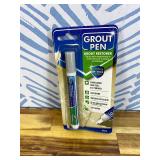 Grout Pen Tile Paint Marker: Waterproof Grout Paint, Tile Grout Colorant and Sealer Pen - Winter Grey, Narrow 5mm Tip (7mL)
