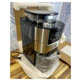 Retails for $150! Gevi 10-Cup Coffee Maker with Built-in Burr Grinder, Programmable Timer, 1.5L Water Tank, Reusable Filter & Warming Plate Drip Coffee Machine for Fresh Ground Coffee