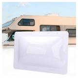 RVGUARD RV Skylight Replacement, 18" x 26" Outer Dimension Skylight Fits All Standard 14" x 22" Openings, RV Skylight for Camper Trailer Fifth Wheel Truck, UV Resistant, Impact Resistant, White