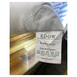 EDOW Throw Pillow Insert, Lightweight Soft Polyester Down Alternative Decorative Pillow, Sham Stuffer, Machine Washable. (White, 20x20)