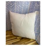 EDOW Throw Pillow Insert, Lightweight Soft Polyester Down Alternative Decorative Pillow, Sham Stuffer, Machine Washable. (White, 20x20)