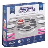 Retails for $110! The Lazy Susan Revolution - Full Set - Dark Gray - The First Patented Lazy Susan Turntable Expandable for Rectangular & Oblong Tables - Kitchen & Dining Tables - Great Gift! Parties 
