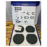 Retails for $110! The Lazy Susan Revolution - Full Set - Dark Gray - The First Patented Lazy Susan Turntable Expandable for Rectangular & Oblong Tables - Kitchen & Dining Tables - Great Gift! Parties 