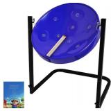 Retails for $139! Suttaya 9-Note Steelpan (Steel Drum) with Stand - Educational Musical Instrument for Beginners