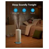 GoveeLife Humidifiers for Bedroom, 6L Top Fill Cool Mist Humidifier for Large Room, Auto Mode, Adjustable Mist, Quiet Sleep Mode, WiFi Smart Air Humidifier with RGB for Baby, Plants, Work with Alexa