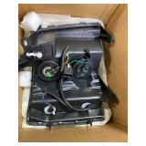 Retails for $126! Headlights Assembly Set With Bulbs & Harness For 2007-2013 Chevy Silverado 1500/2007-2014 Silverado 2500 3500&HD Cab Pickup Replacement Headlamps Black Housing Clear Reflector&Lens G