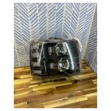 Retails for $126! Headlights Assembly Set With Bulbs & Harness For 2007-2013 Chevy Silverado 1500/2007-2014 Silverado 2500 3500&HD Cab Pickup Replacement Headlamps Black Housing Clear Reflector&Lens G