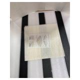 Washer Dryer Countertop Only, 27.5" x 27.5" Laundry Room Countertop for Folding, Washer and Dryer Countertop Single with Non-Slip Pads, Easy Install Washer and Dryer Topper with Edge Rails Black