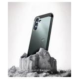 Spigen Tough Armor (Ai) MagFit Designed for Galaxy S25 Plus Case Kickstand Fast Wireless Charging (2025) - Abyss Green