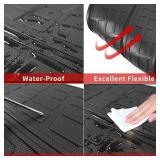 Xipoo Backrest Mat Compatible with 2010-2024 Toyota 4Runner Back Seat Protector 7 Seaters TPE Material Cargo Mat Replacement for 2010-2024 Toyota 4Runner Accessories (2nd Backrest Mat)