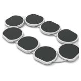 Retails for $110! The Lazy Susan Revolution - Full Set - White - The First Patented Lazy Susan Turntable Expandable for Rectangular & Oblong Tables - Kitchen & Dining Tables - Great Gift! Parties & Ga