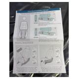 Retails for $180! Custom Leather Seat Covers for Chrysler 300 2007-2023 - Full Set Waterproof Car Seat Cover Compatible with seat Heating Function - Black