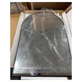 Retails for $110! FICTOR Bathroom Mirror for Wall,2 Pack 24 x36 Arched Vanity Bathroom Mirror for Over Sink, Metal Framed with HD Shatter-Proof Glass for Entryway, Living Room,Bedroom(Black)