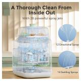 Retails for $300! Momcozy KleanPal Pro Baby Bottle Washer, Sterilizer & Dryer - All-in-One Cleaning Machine for Bottles, Pump Parts & Baby Essentials - Time-Saving & Effortless Care