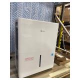 Retails for $183! Midea 3,000 Sq. Ft. Dehumidifier for Basement, With Reusable Air Filter 35 Pint - Ideal For Basements, Large & Medium Sized Rooms, And Bathrooms (White)