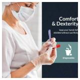 MEDPRIDE Disposable Vinyl Exam Gloves - Large, 1000-Count Latex & Rubber Free, Ultra-Strong, Clear Powder-Free Gloves