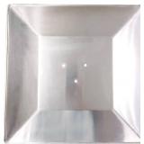 Propane Pyramid Patio Heater Square Shield, Replacement Top 4-Sided Reflector for Glass Tube Heaters (Size : 10.7cm/4.2in)