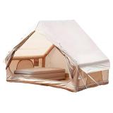 Retails for $228! 2025 Upgraded Waterproof Inflatable Camping Tent for 5-8 People, No Assembly Needed Luxury Glamping House, Oxford Fabric Inflatable Camping Tents with Hand Pump