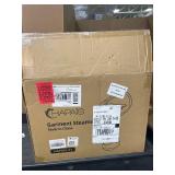 Retails for $110! Steamer for Clothes,1800W Standing Garment Steamer 30s Heat-up with Adjustable Stable Double Rod,2-in-1 Flat & Hanging Ironing,Clothes Steamer with 10 Fabric Steam Modes