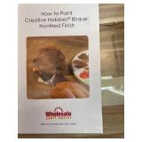 Creative Hobbies 1 Pack of Ready to Paint Ceramic Bisque Sugar Skull Shape Christmas Figurines - Includes Paint, Brushes and How to Guide | Sugar Skull