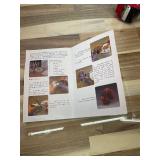 Creative Hobbies 1 Pack of Ready to Paint Ceramic Bisque Sugar Skull Shape Christmas Figurines - Includes Paint, Brushes and How to Guide | Sugar Skull