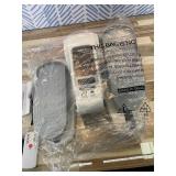 Under Desk Elliptical Machine, Electric Leg Exerciser as Seen on Tv for Seniors, Quiet Portable Seated Pedal Exerciser with Remote Control, 12 Speeds, Auto & HR Mode for Home Office