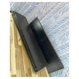 Fun Memories 32Inch Floating Shelves for Wall 3 Pack Wood Shelves for Kitchen, Bathroom, Bedroom Wall Mounted Rustic Wood Floating Shelf with Invisible Brackets for Books, Storage, Decor, Black