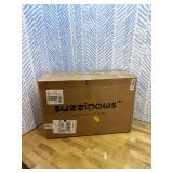 8" Deep Stainless Steel Cat Litter Tray with Lid Extra Large Litter Box for Big Cats XL Metal Litter Box Pan with High Wall Sides Enclosure, Non-Sticky, Anti-Leakage, Easy Cleaning