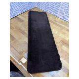 Retails for $140! PURE ERA Carpet Stair Treads Ultra Plush 9.5" X 30"Soft Bullnose Indoor Stair Protectors Pet-Friendly Non-Slip Skid Resistant Tape Free Washable Reusable(14 Pieces,Dark Brown)